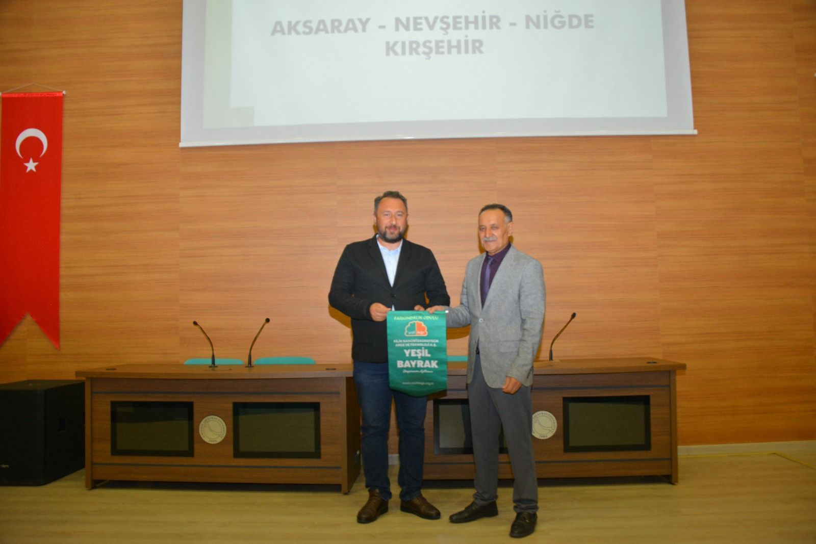 Şirketimize “Yeşil Bayrak Farkındalık Ödülü” verildi. 