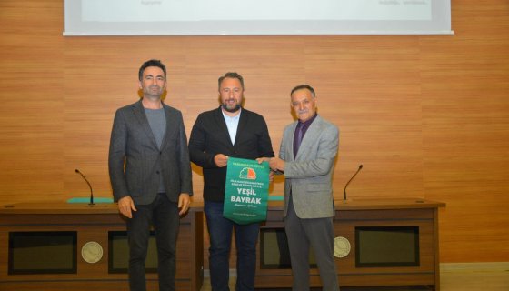 Şirketimize “Yeşil Bayrak Farkındalık Ödülü” verildi. 